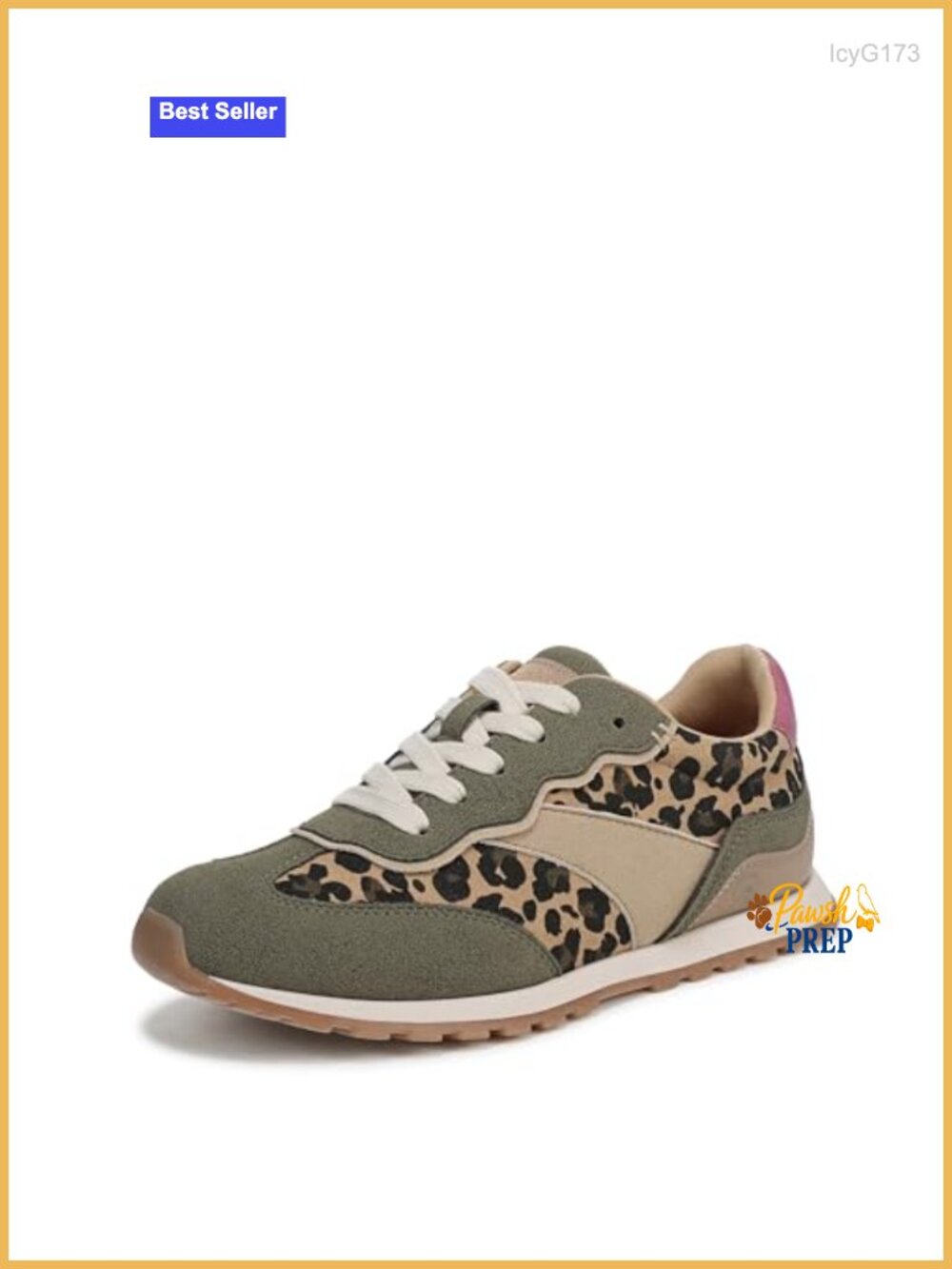 Lace-Up Fashion Sneakers Vegan Faux Leather